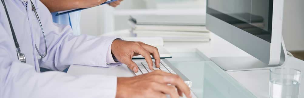 doctor-working-computer
