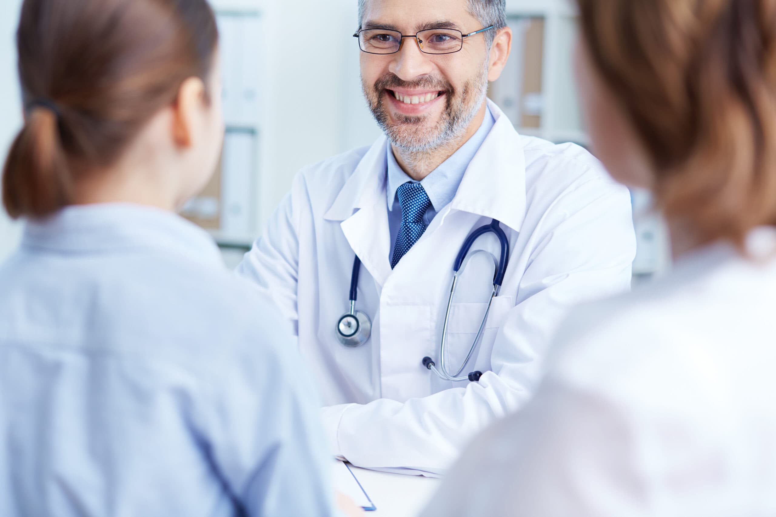 Consulting patients